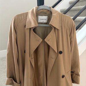 Babaton Beige Trench Coat